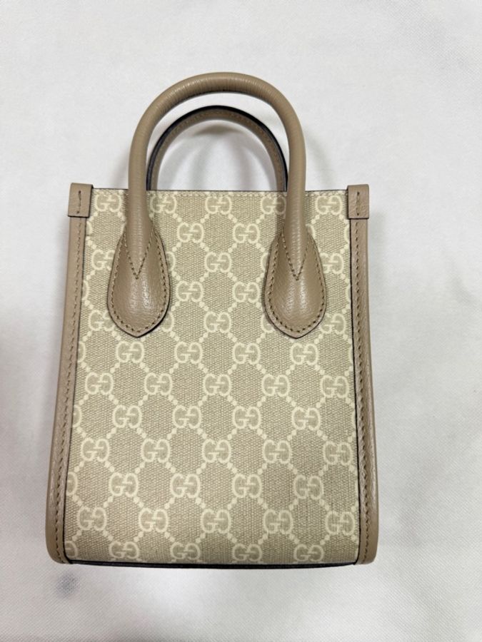 Gucci琴譜包-奶茶色-1