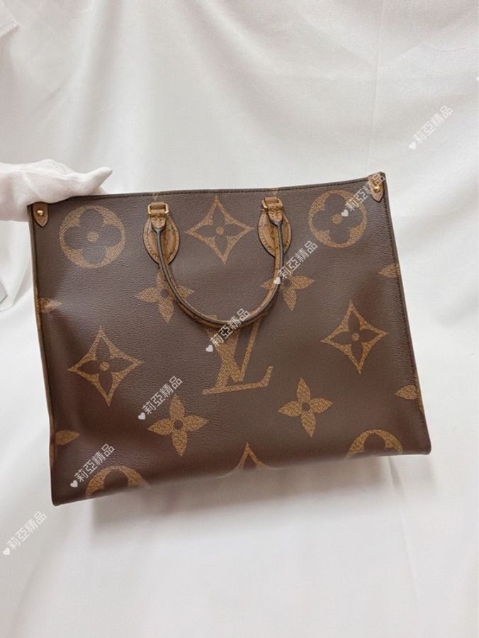 莉亞精品♡ Lv M45320 OnTheGo GM 二手美包-2