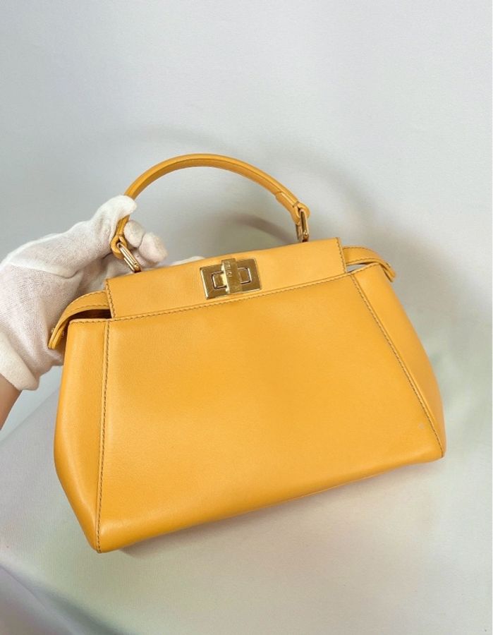莉亞精品♡ Fendi Peekaboo mini 二手美包-3