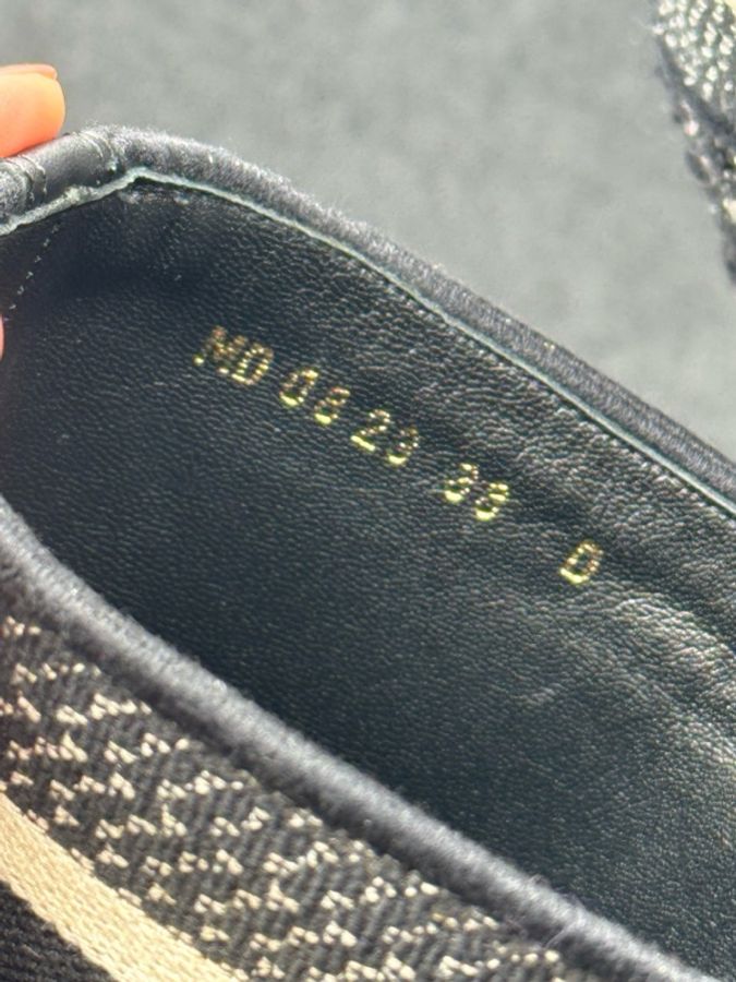 DIOR迪奧 D-Major粗花呢拼皮黑白騎士靴 38碼 成色超好-4