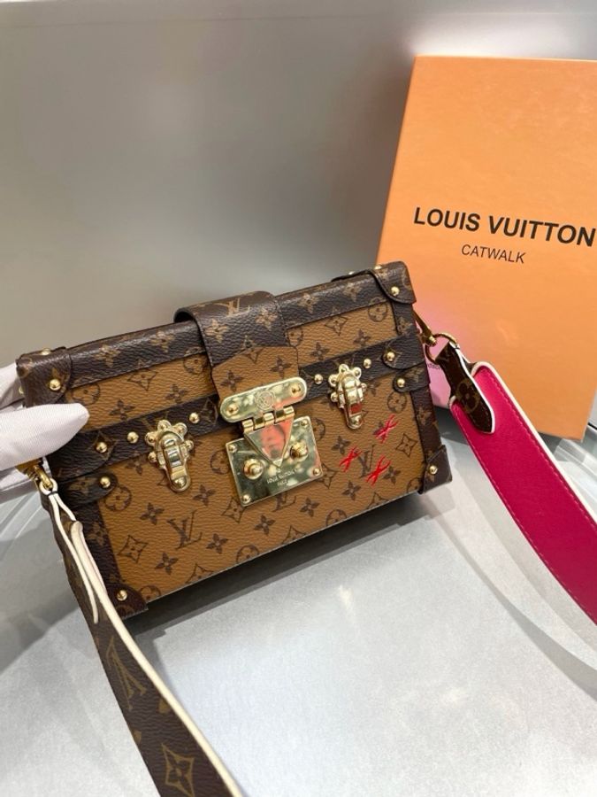 LV路易威登 老花硬盒子-0