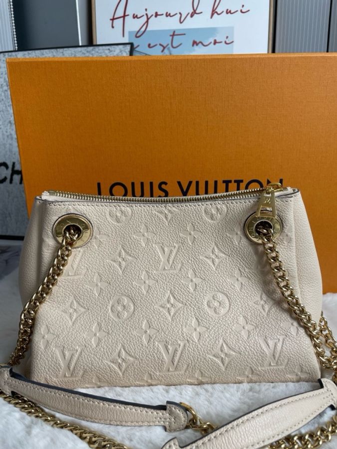 LV 路易威登 surene BB黑色牛皮壓花單肩鏈條包 18年編碼-1