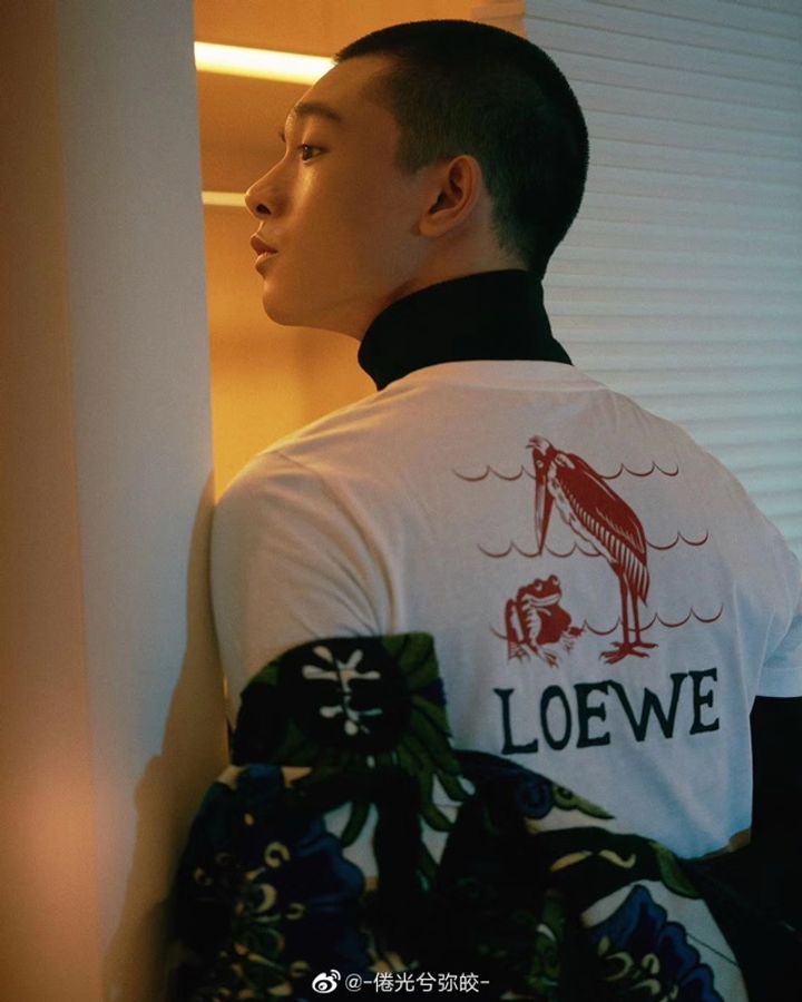 清货LOEWE羅意威 動物圖案短袖 T恤 男女同款 白色 L碼-4