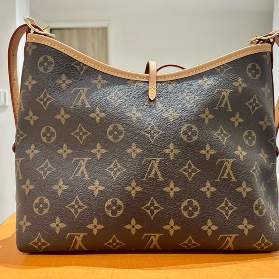 全新Louis Vuitton CarryAll PM 老花(附拉鍊子包)-7
