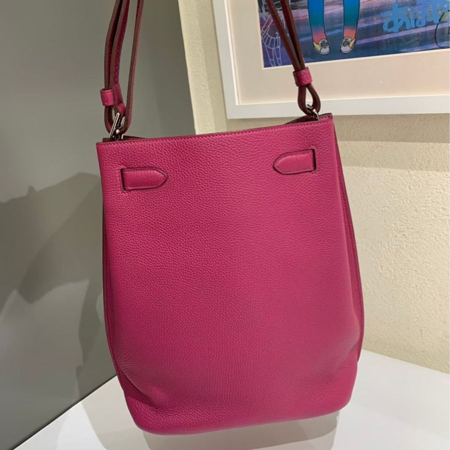 🌈Hermes🩷So kelly 22🩷Tosca托斯卡紫銀扣🌈有單🩷99.5新閑置🌟有毛氈🌟Togo皮🌟Stamp O🌟有貼膜🌟sokelly22🌟sokelly🌟愛馬仕🌟-5