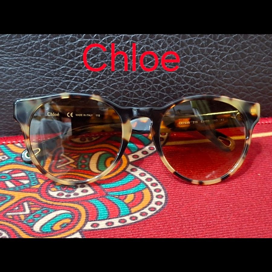 收藏品/原價1萬5/全新未使用/Chloe 時尚女神太陽眼鏡-1