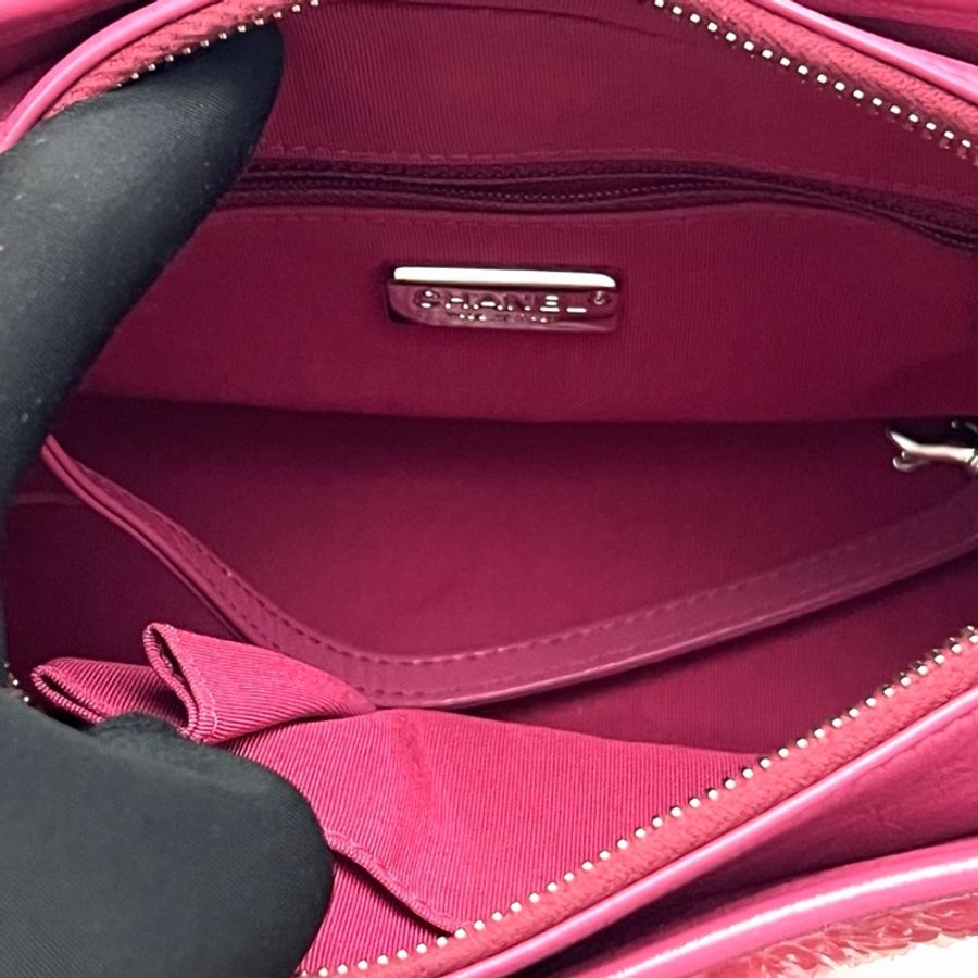 💖 CHANEL 限量款亮片小號流浪包 💖-9