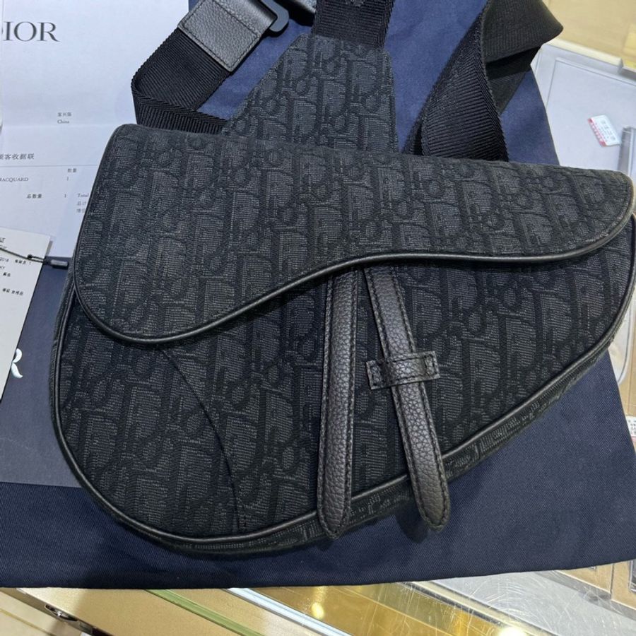 Dior 迪奧 馬鞍胸包 男女同款-0