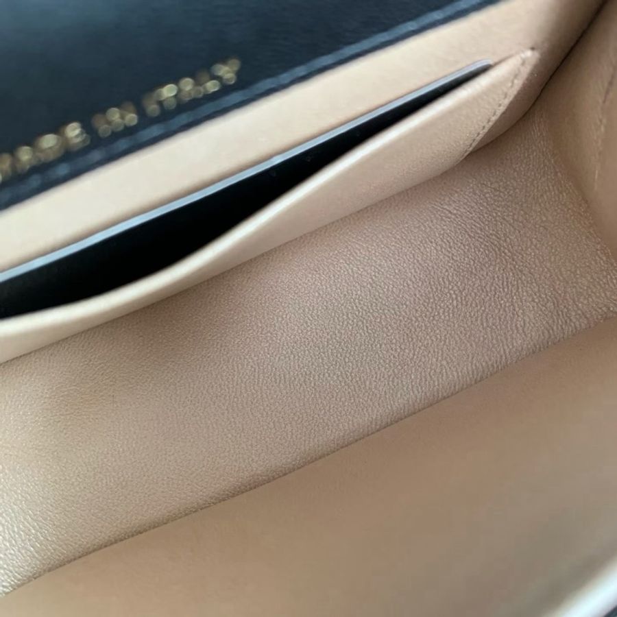 🖤 CHANEL 黑金漆皮元寶鏈條包 🖤-5