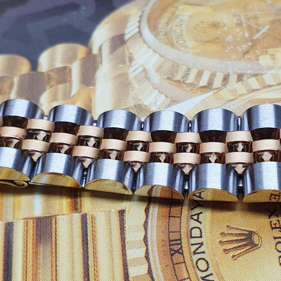 【大眾名錶】 ROLEX勞力士 69173 Datejust 蠔式女錶 經典款太陽圈 金色十鑽面盤 錶徑26mm 自動上鍊 B1412-7