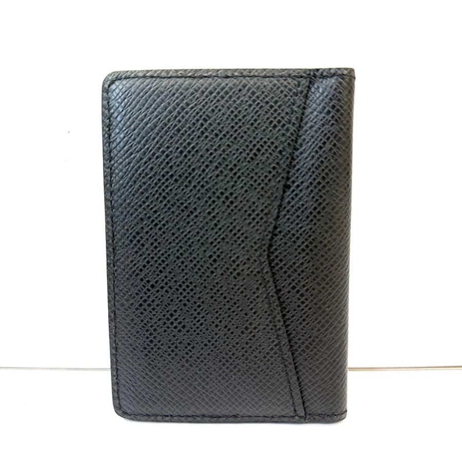 LOUIS VUITTON 路易威登 黑色TAIGA POCKET ORGANISER 卡夾 M30537-1
