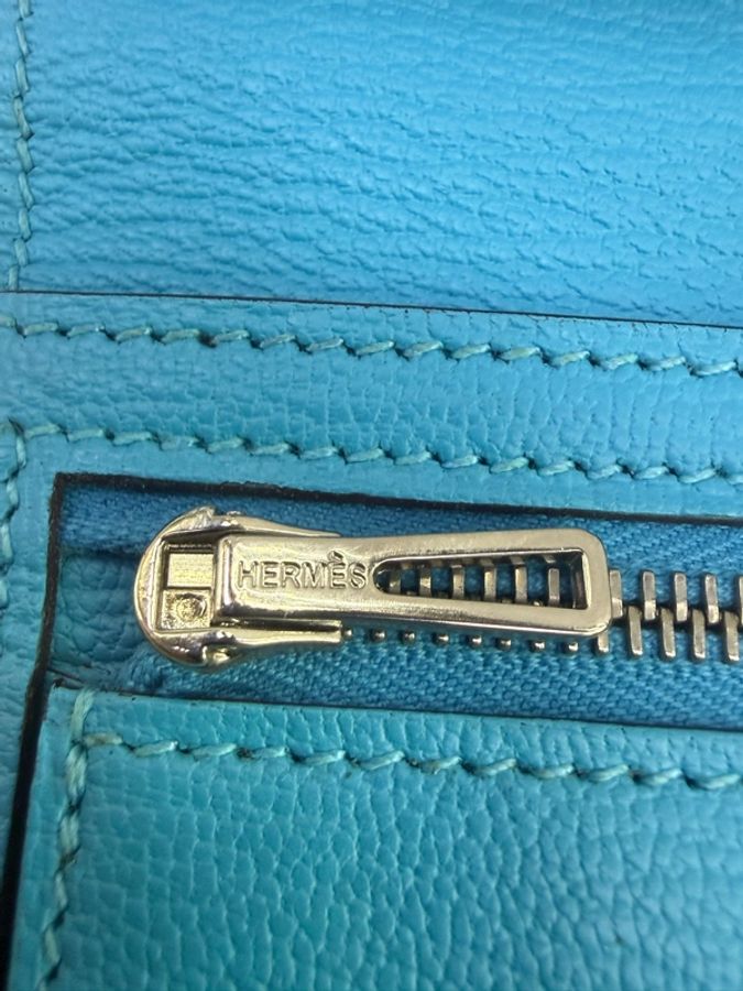 Hermes Bearn Long Wallet with Chain-17
