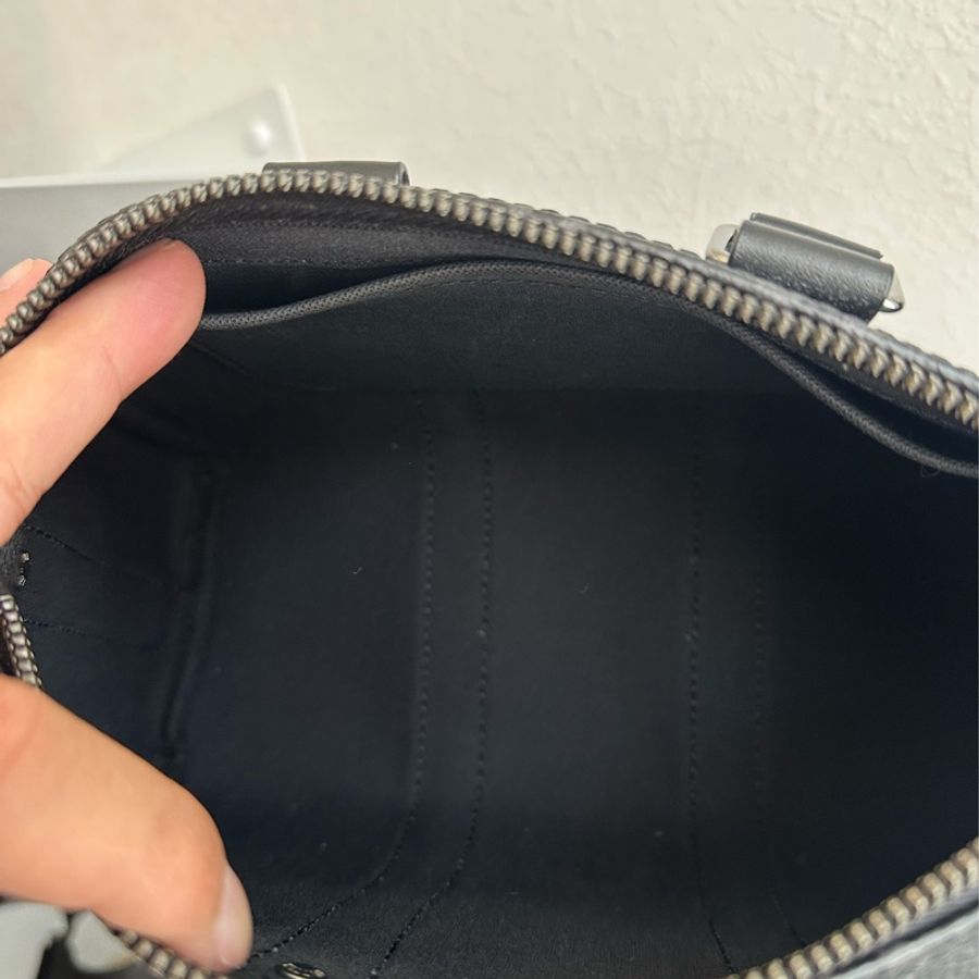 LV 黑花紋KEEPALL25 超經典-12