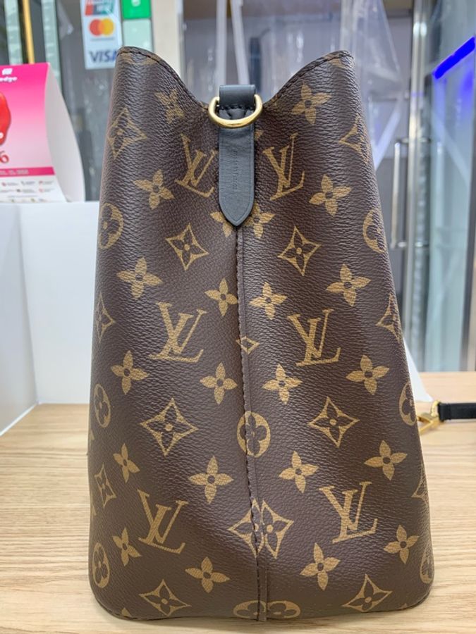 LV neonoe Black Bucket-6