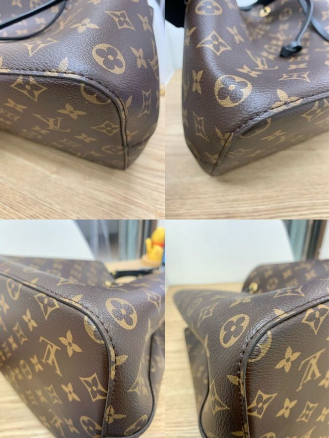 LV neonoe Black Bucket-8
