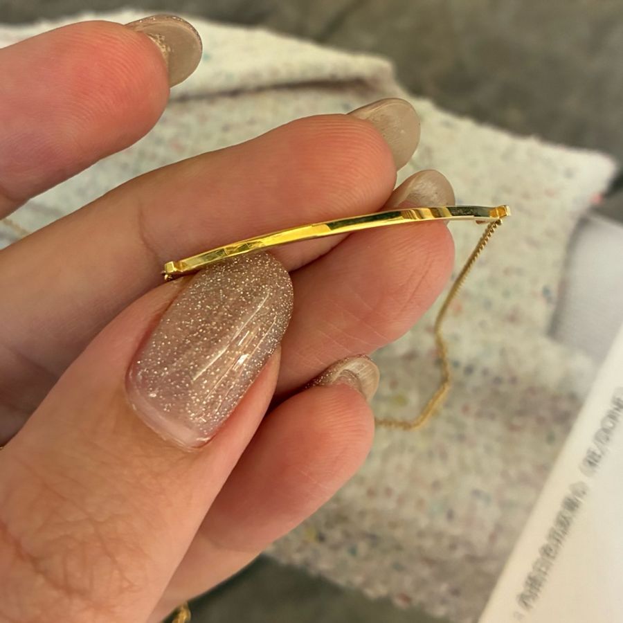Tiffany 18k微笑項鍊-11