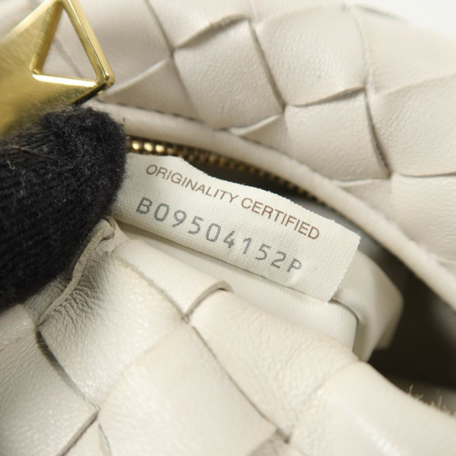 BOTTEGA VENETA 牛皮皮革Mini Jodie手挽袋-6