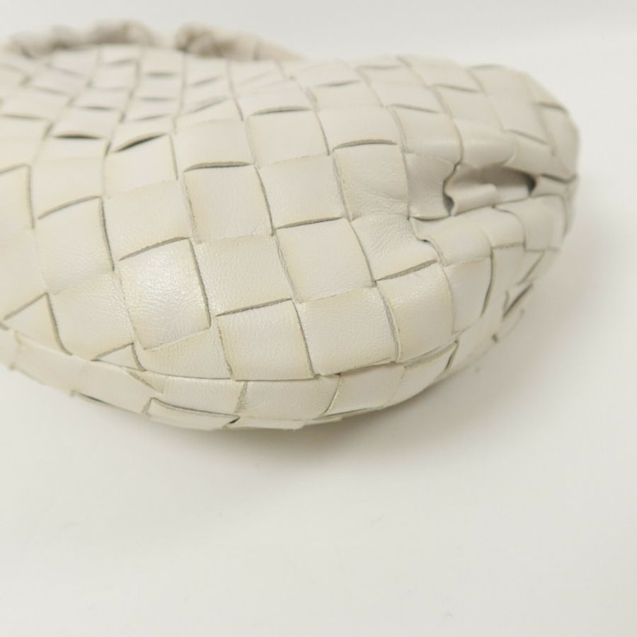 BOTTEGA VENETA 牛皮皮革Mini Jodie手挽袋-11