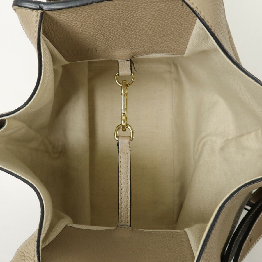 LOEWE 牛皮皮革Hammock Medium手挽肩背兩用袋-5
