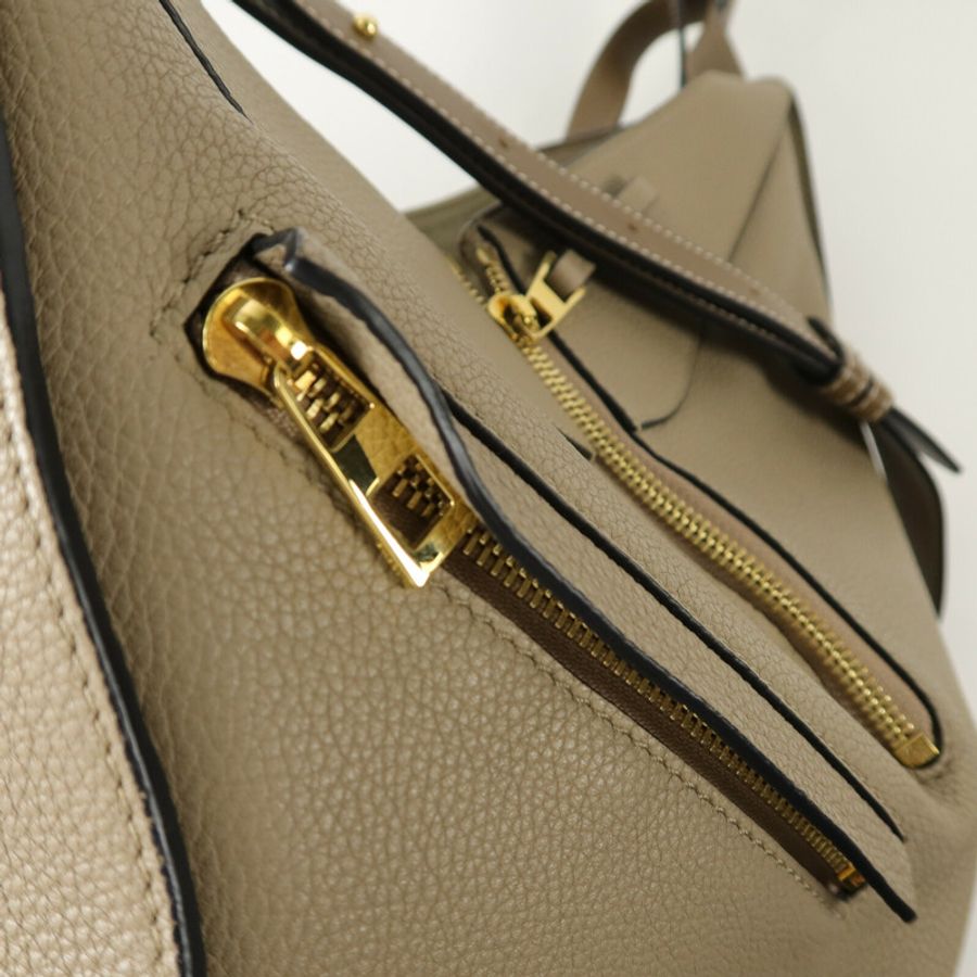 LOEWE 牛皮皮革Hammock Medium手挽肩背兩用袋-7