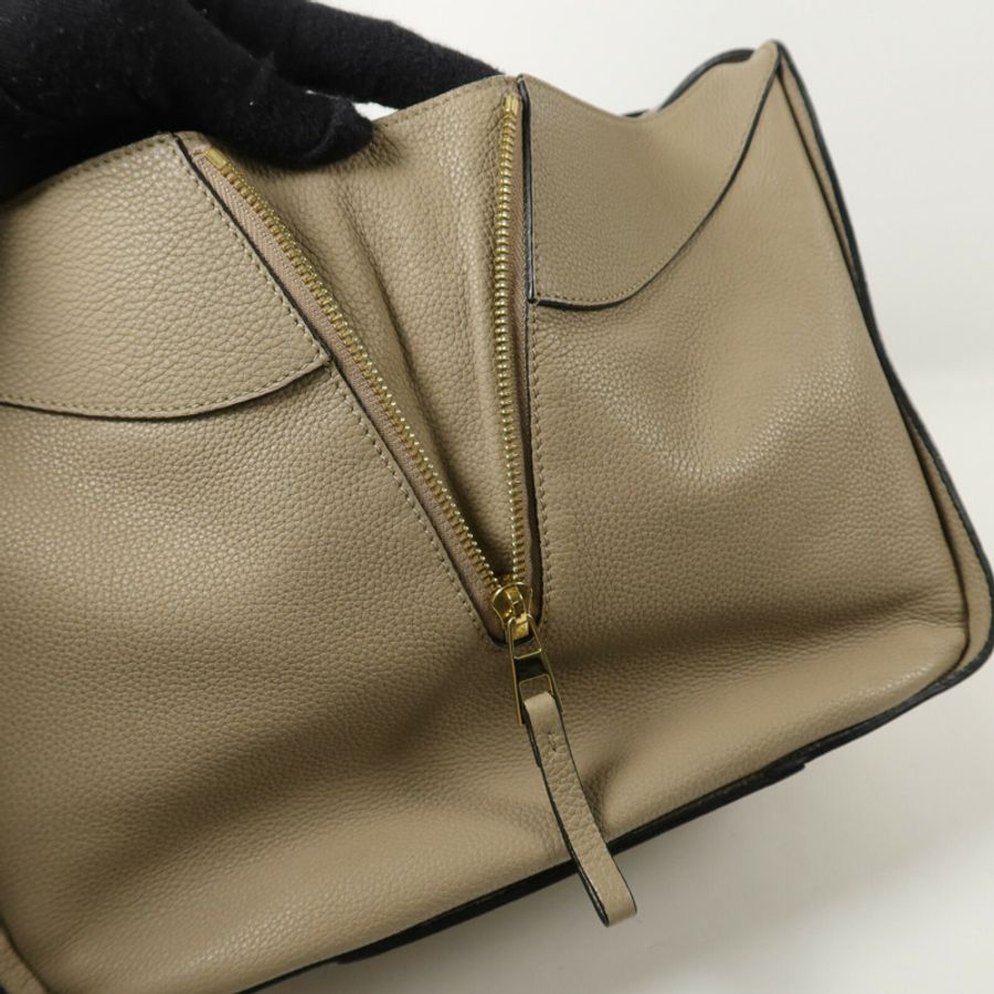 LOEWE 牛皮皮革Hammock Medium手挽肩背兩用袋-10