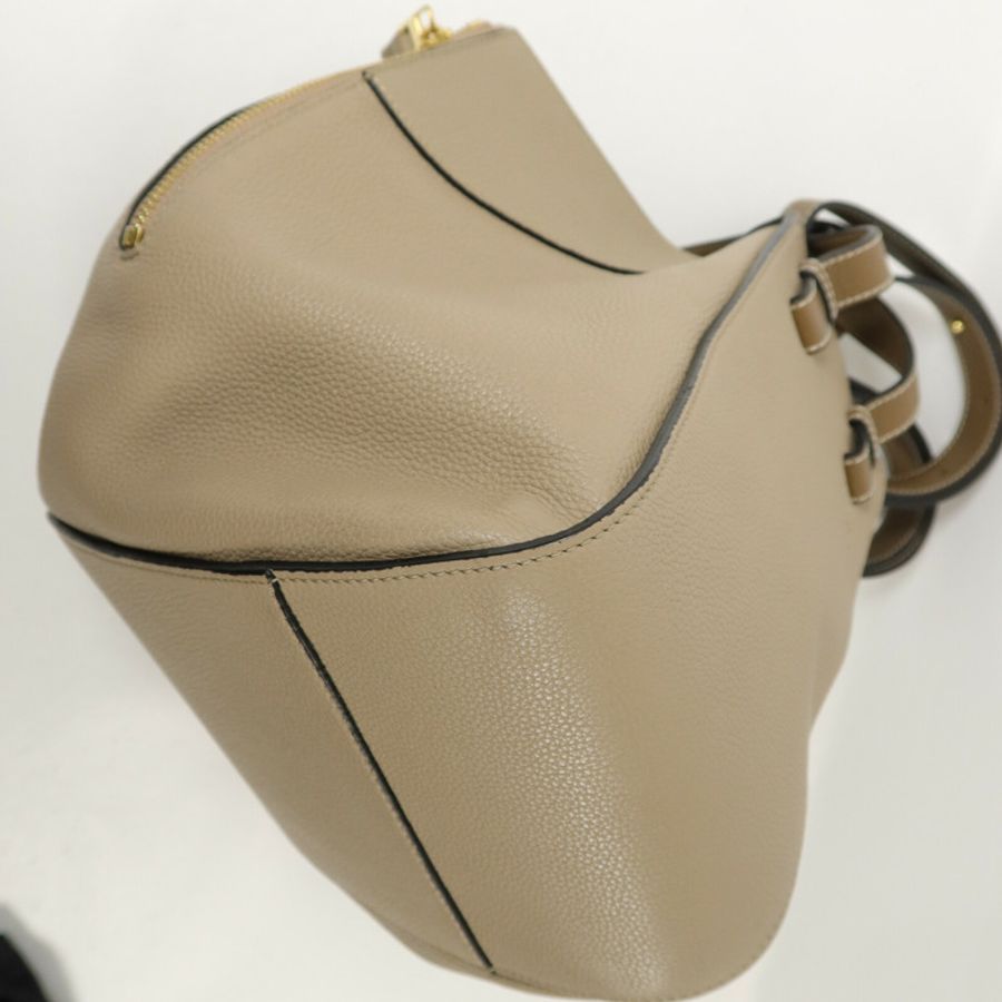 LOEWE 牛皮皮革Hammock Medium手挽肩背兩用袋-13