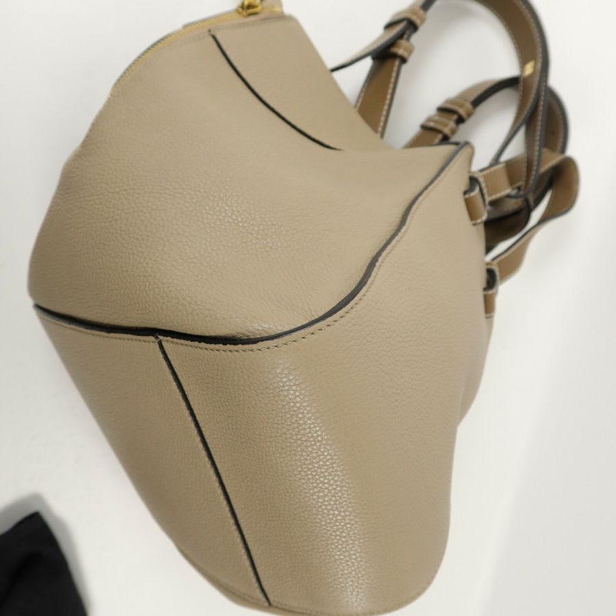 LOEWE 牛皮皮革Hammock Medium手挽肩背兩用袋-15
