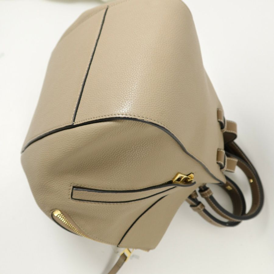 LOEWE 牛皮皮革Hammock Medium手挽肩背兩用袋-16
