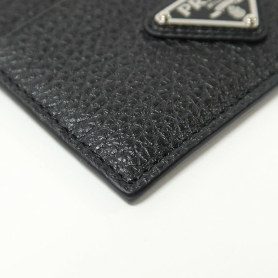 PRADA 牛皮皮革Leather Card Holder卡片套-8