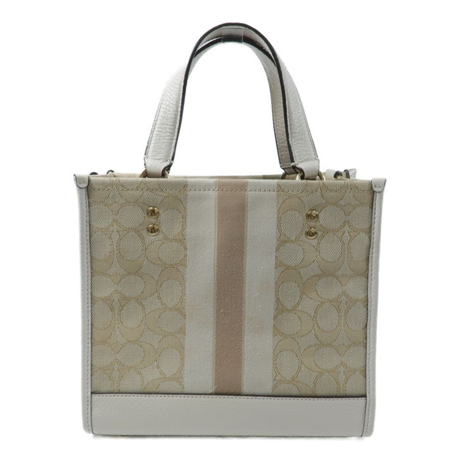COACH 帆布2 Way Shoulder手挽肩背兩用袋-1