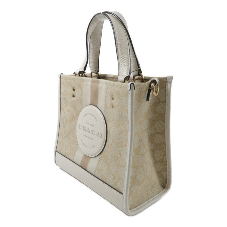 COACH 帆布2 Way Shoulder手挽肩背兩用袋-2