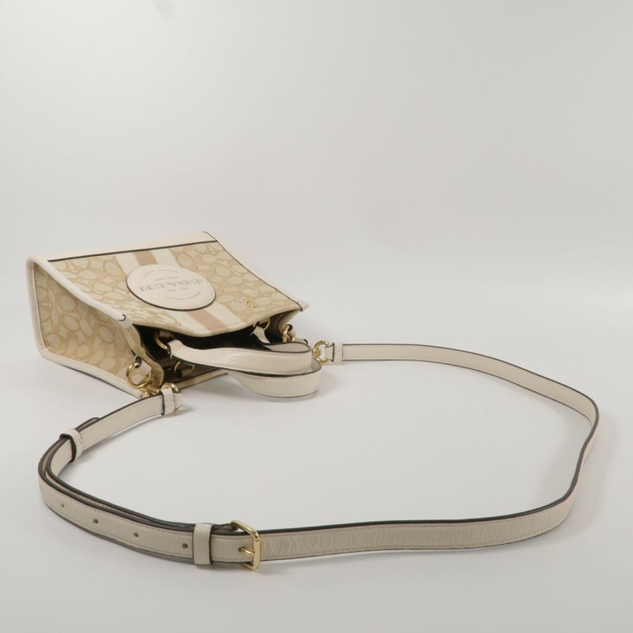 COACH 帆布2 Way Shoulder手挽肩背兩用袋-7