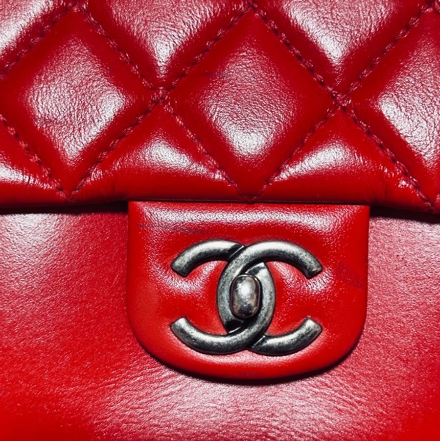 CHANEL 郵差包 短鏈可腋下揹  長鏈可肩背-6