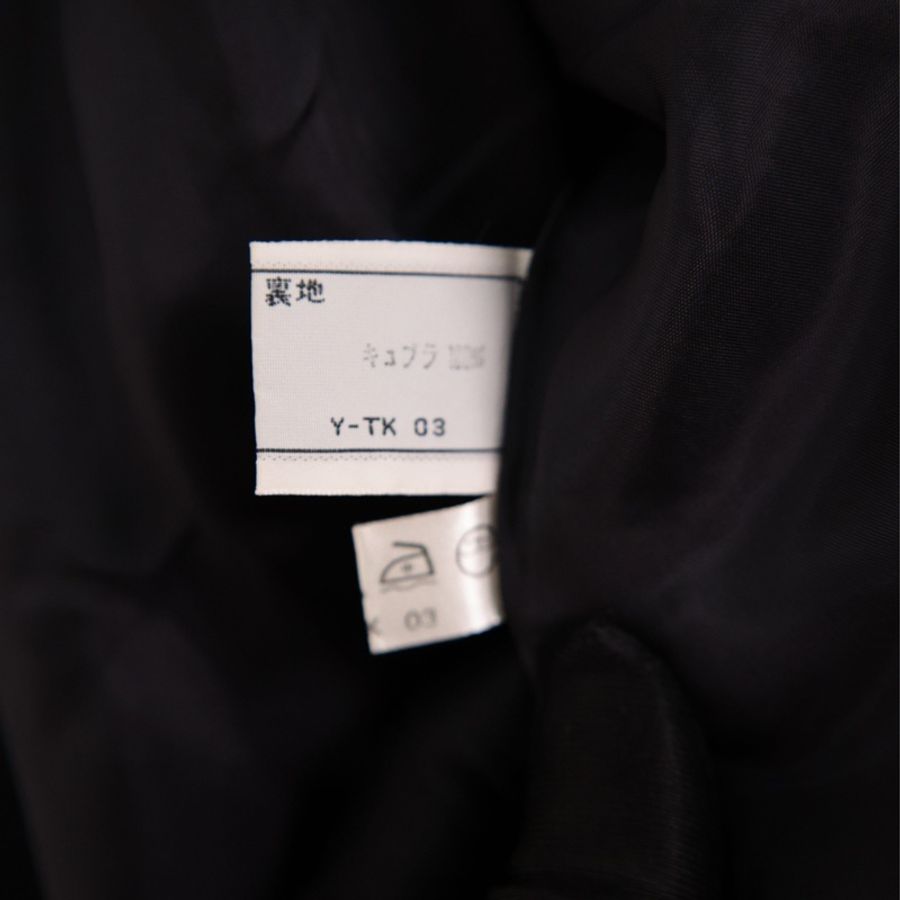 Dior黑色羊毛斜纹两口袋小方领上衣外套-16