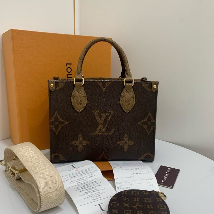 近新品 路易威登/Louis Vuitton Onthego老花托特小號-1