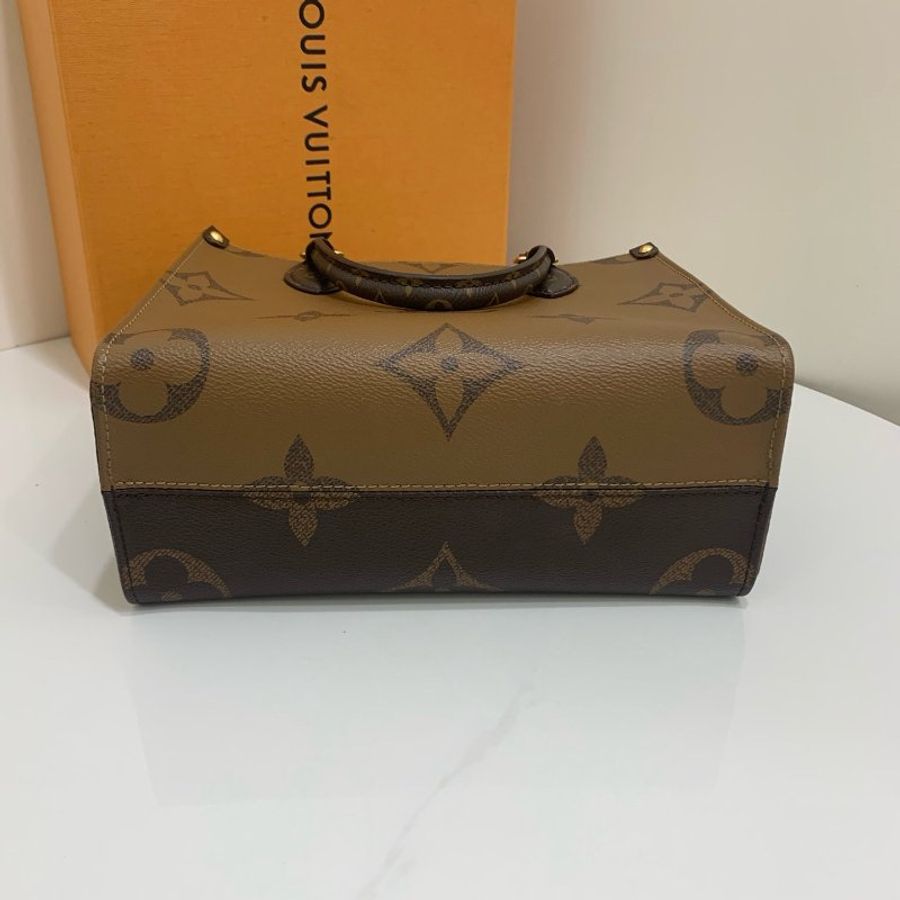 近新品 路易威登/Louis Vuitton Onthego老花托特小號-7