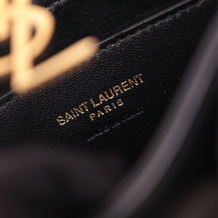 YSL 黑金mini hobo腋下包单肩包-17