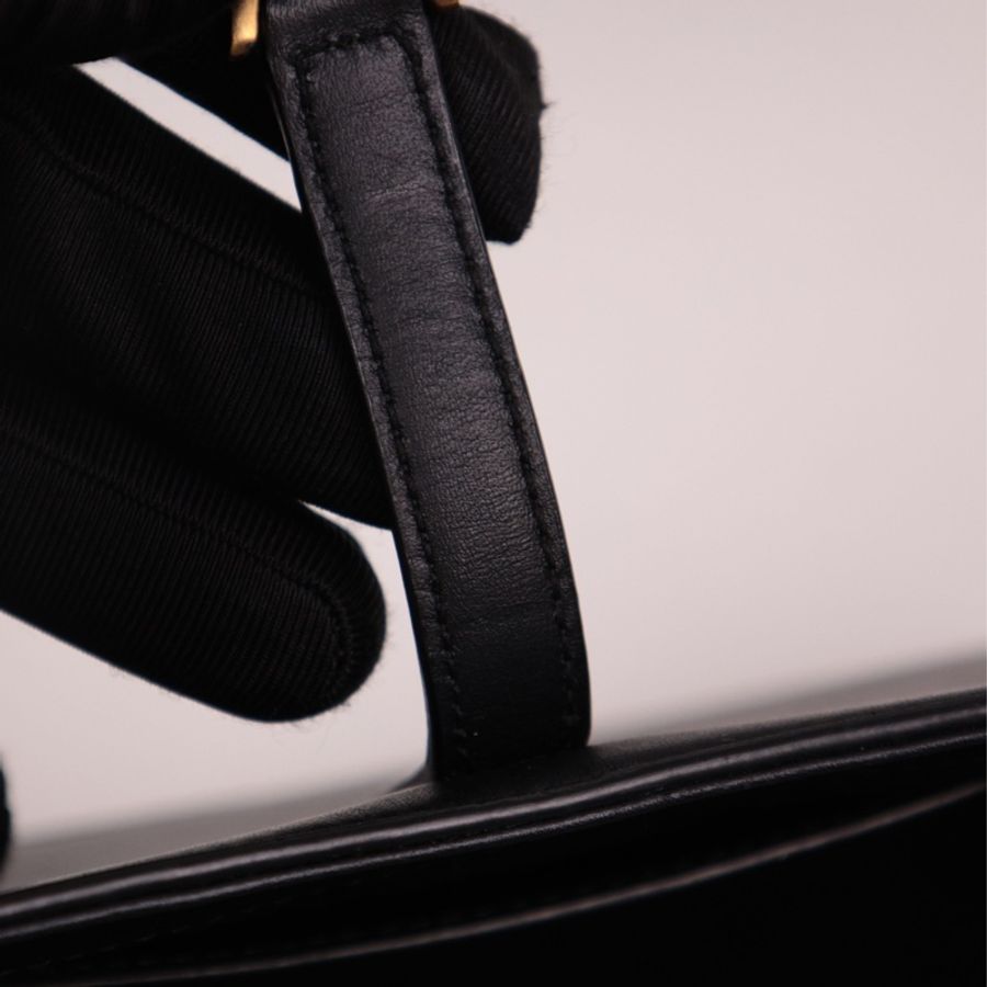 YSL 黑金mini hobo腋下包单肩包-24