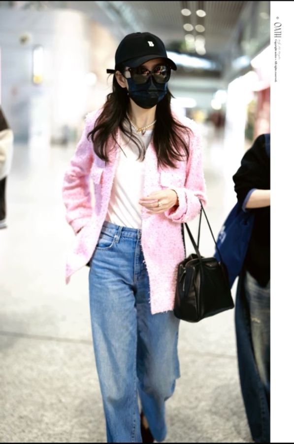 Chanel 粉紅色Tweed-1