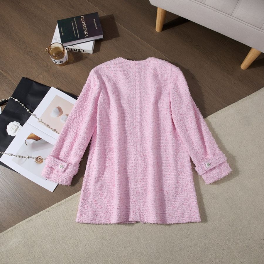 Chanel 粉紅色Tweed-8