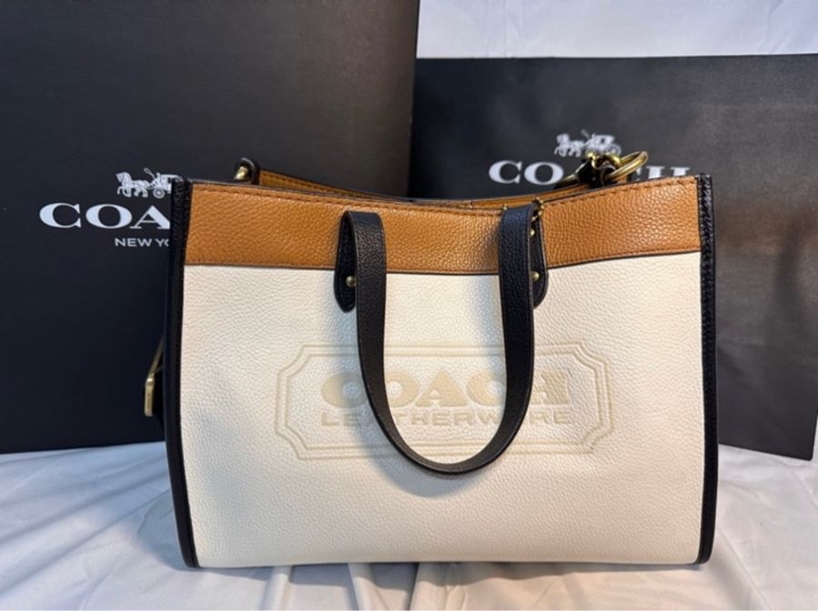 Coach 托特真皮包-0