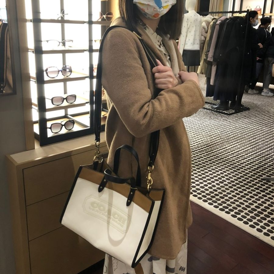 Coach 托特真皮包-4