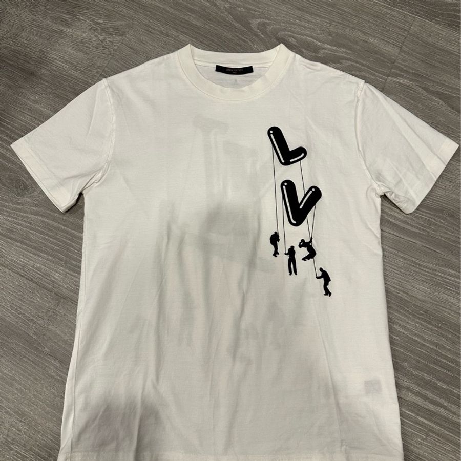 LOUIS VUITTON 男裝短袖M號-0