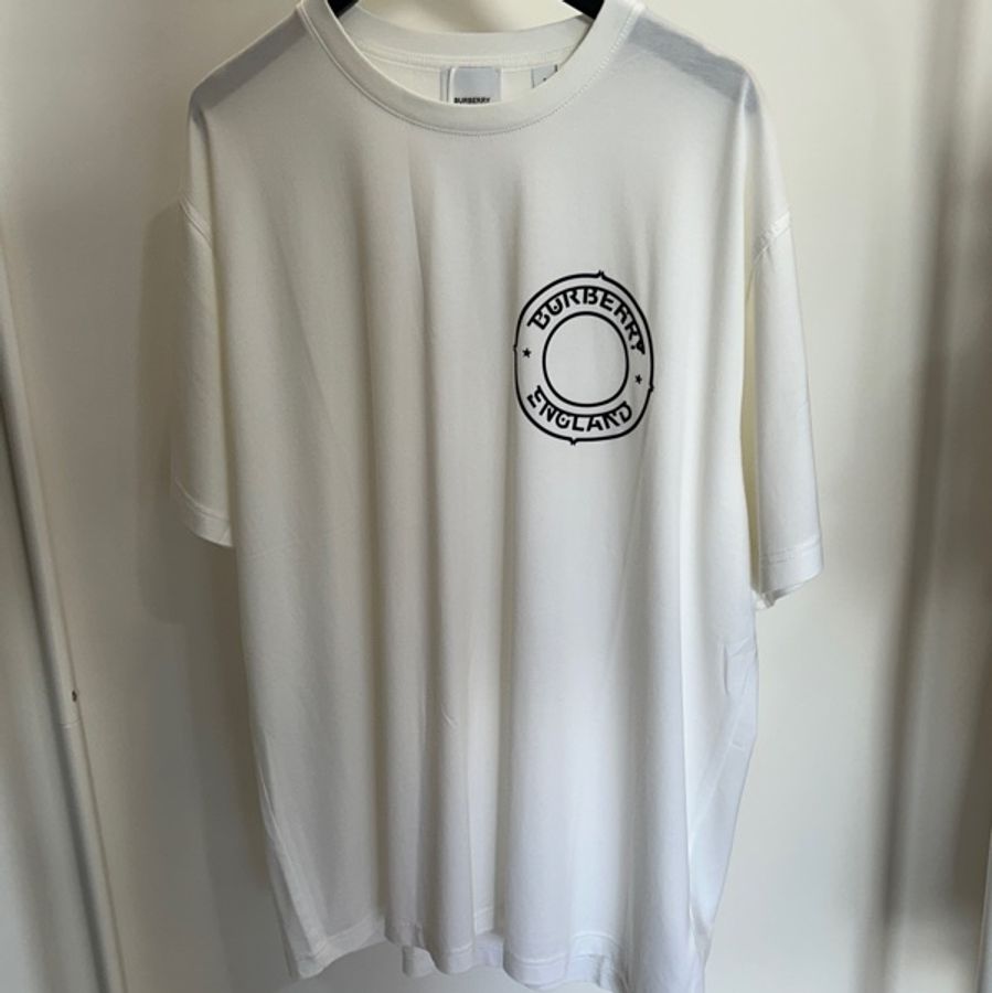 Burberry 白Logo T-5