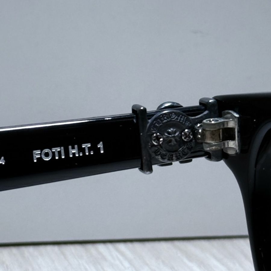 稀有釋出|全新收藏級 Chrome Hearts 經典絕版眼鏡 Chrome Hearts Foti H.T.1 BK/Foti-8