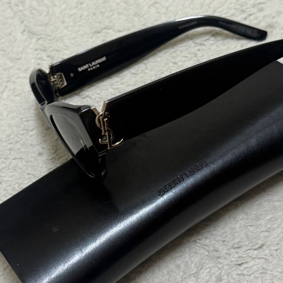 YSL SL M94黑框 太陽眼鏡-8