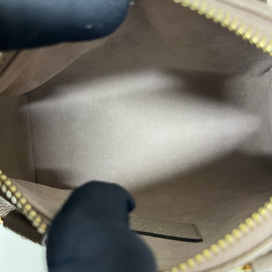 ❤️路易威登/LV 大象灰Speedy nano 枕頭包手提包斜挎包 可拆卸可調節肩帶 芯片-6