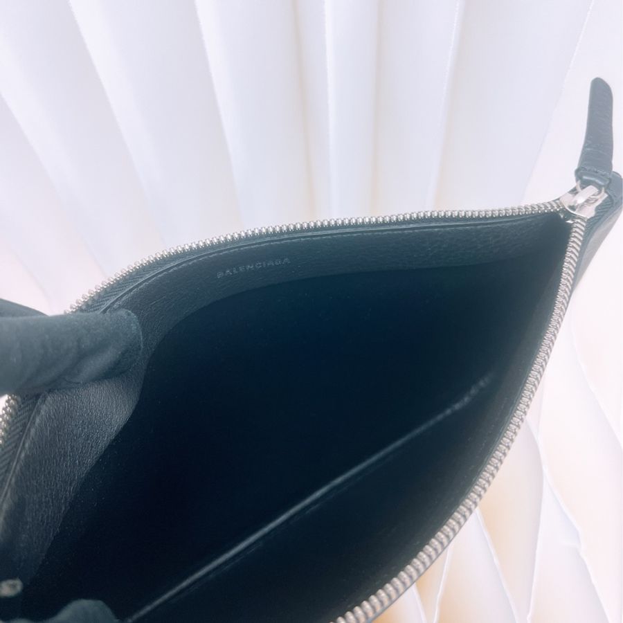 Balenciaga 黑色手拿包/ 收納袋 26cm-8
