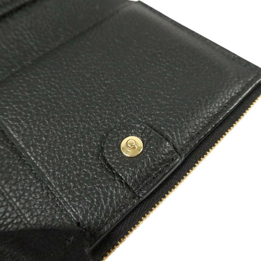 LOUIS VUITTON Monogram Empreinte Lisa金扣錢包-15