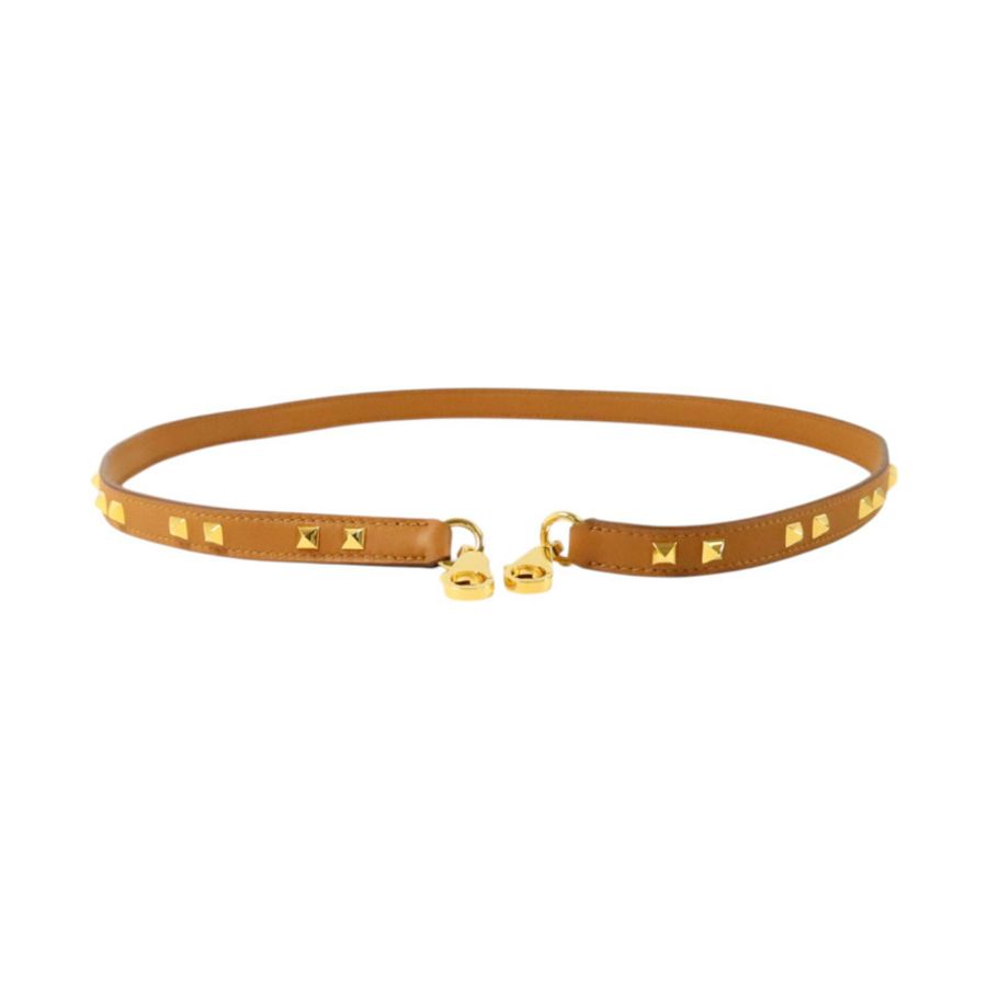 HERMES Swift皮革Mini Dog Carres Strap金扣肩帶Gold-3